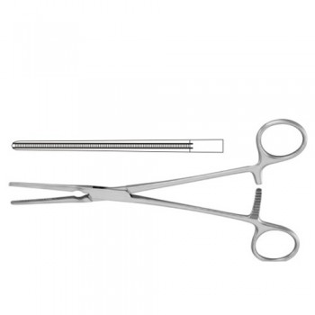 Potts Atrauma Coarctation Clamp Straight Stainless Steel, 22.5 cm - 8 3/4"
